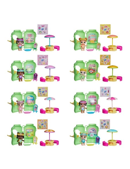 MUÑECA BABY ALIVE FOODIE CUTIES SORPRESA EN ESTUCHE ESTILO BIBERÓN