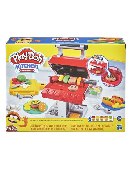 MASAS Y PLASTILINAS PLAY-DOH KITCHEN CREATIONS SUPER BARBACOA