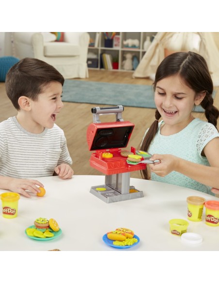 MASAS Y PLASTILINAS PLAY-DOH KITCHEN CREATIONS SUPER BARBACOA