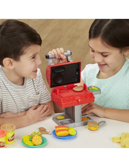 MASAS Y PLASTILINAS PLAY-DOH KITCHEN CREATIONS SUPER BARBACOA