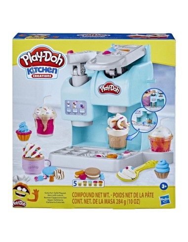 MASAS Y PLASTILINAS PLAY-DOH KITCHEN CREATIONS SÚPER CAFETERÍA