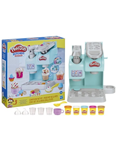 MASAS Y PLASTILINAS PLAY-DOH KITCHEN CREATIONS SÚPER CAFETERÍA