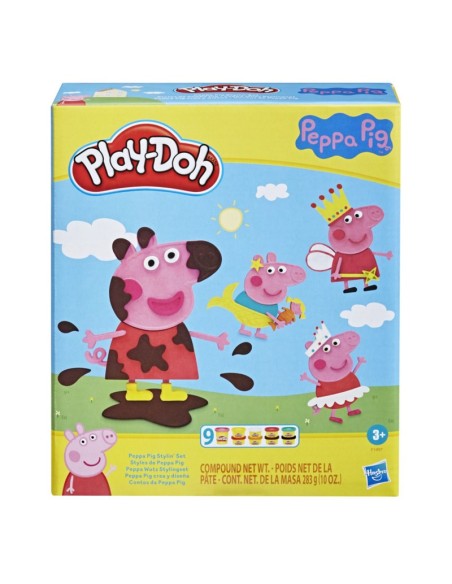 MASAS Y PLASTILINAS PLAY-DOH CREA Y DISEÑA PEPPA PIG