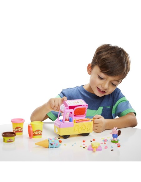 MASAS Y PLASTILINAS PLAY-DOH PEPPA PIG CAMIÓN DE HELADOS