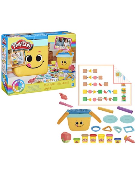 MASAS Y PLASTILINAS PLAY-DOH PRINCIPIANTES PRIMERAS CREACIONES PARA PICNIC