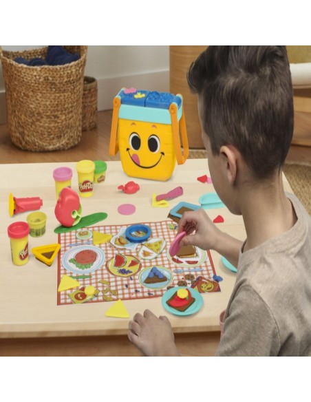 MASAS Y PLASTILINAS PLAY-DOH PRINCIPIANTES PRIMERAS CREACIONES PARA PICNIC