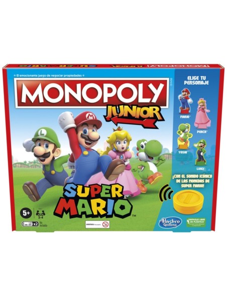 JUEGO DE MESA MONOPOLY SUPER MARIO