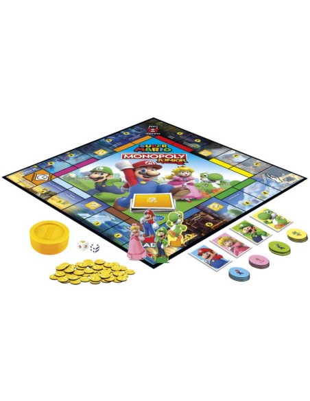 JUEGO DE MESA MONOPOLY SUPER MARIO
