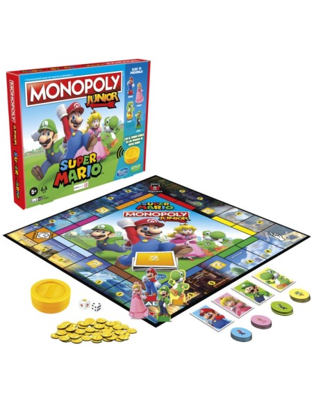 JUEGO DE MESA MONOPOLY SUPER MARIO