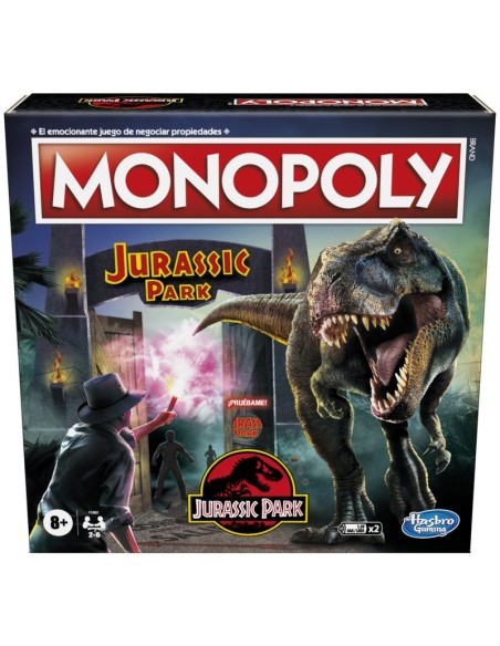 JUEGO DE MESA MONOPOLY JURASSIC PARK