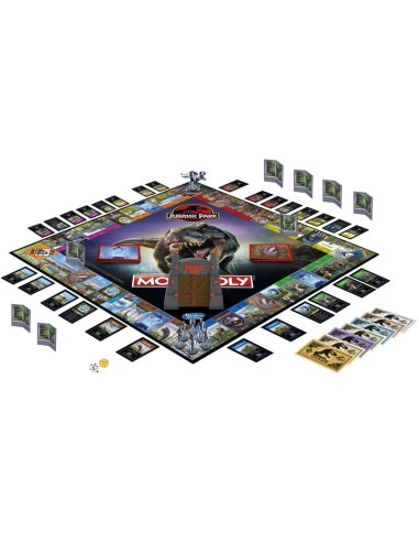 JUEGO DE MESA MONOPOLY JURASSIC PARK