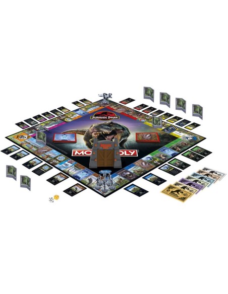 JUEGO DE MESA MONOPOLY JURASSIC PARK
