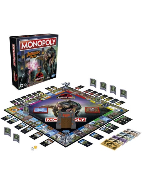 JUEGO DE MESA MONOPOLY JURASSIC PARK