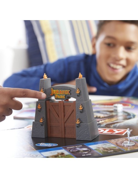 JUEGO DE MESA MONOPOLY JURASSIC PARK