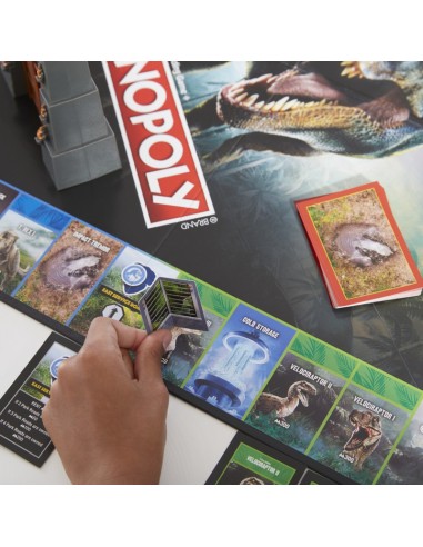 JUEGO DE MESA MONOPOLY JURASSIC PARK