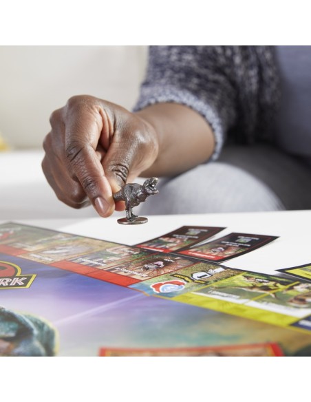 JUEGO DE MESA MONOPOLY JURASSIC PARK