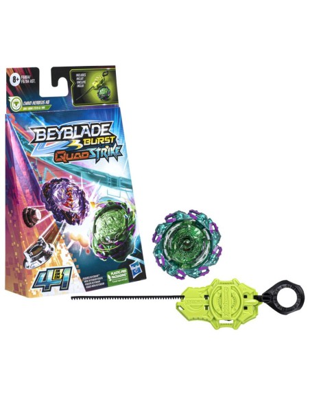 TROMPO BEYBLADE BURST QUADSTRIKE CHAIN KERBEUS K8