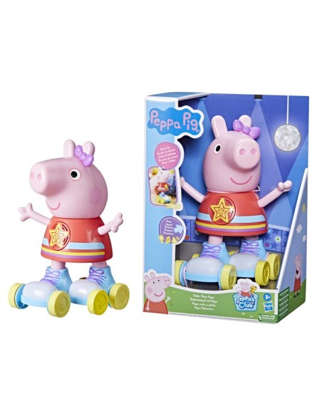 MUÑECA PEPPA PIG PEPPA CLUB PEPPA CANTA Y PATINA