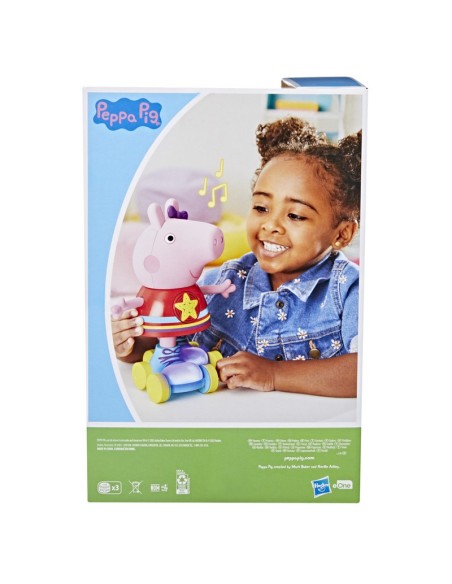 MUÑECA PEPPA PIG PEPPA CLUB PEPPA CANTA Y PATINA