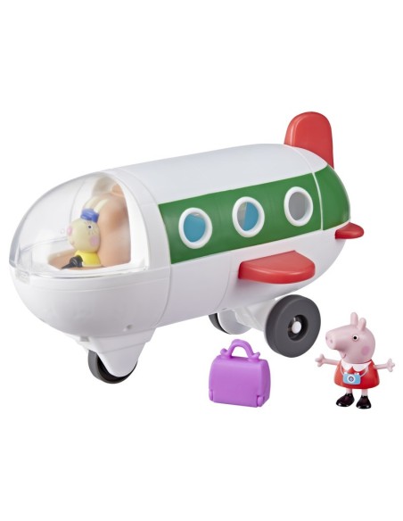 MUÑECA PEPPA PIG ADVENTURES PEPPA VIAJA EN AVIÓN