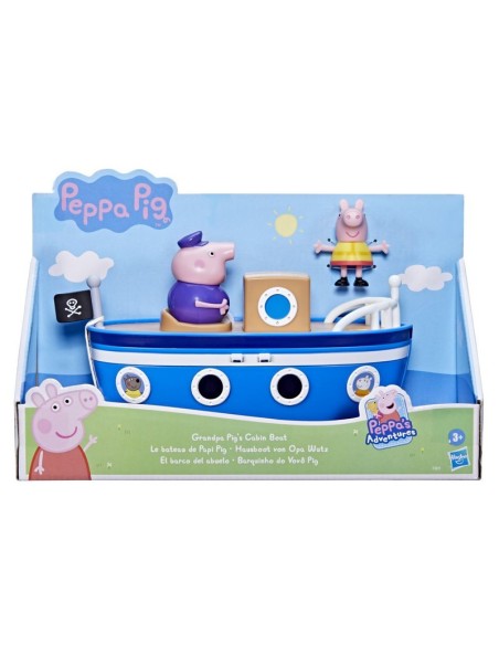 MUÑECA PEPPA PIG ADVENTURES BARCO ABUELO PIG
