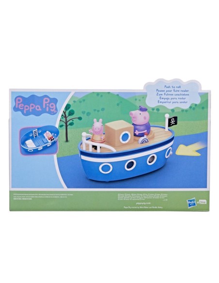 MUÑECA PEPPA PIG ADVENTURES BARCO ABUELO PIG
