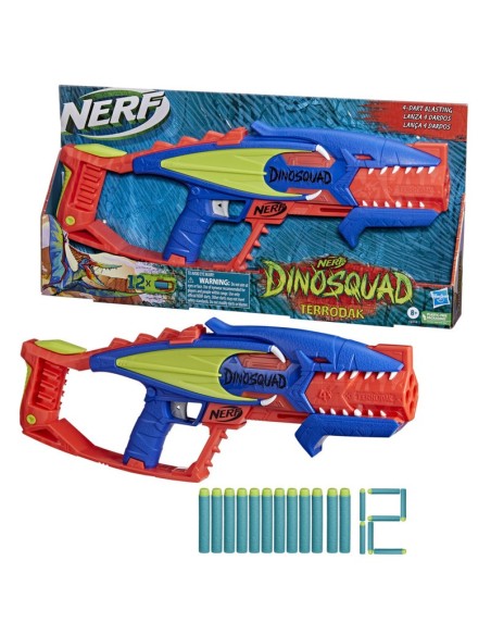 LANZADOR NERF DINOSQUAD TERRODAK