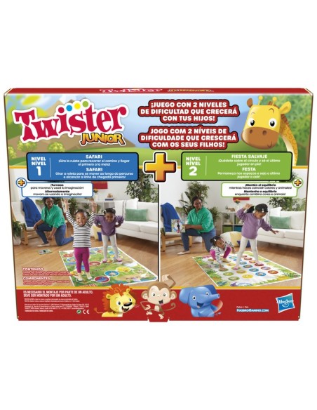 JUEGO DE TABLERO HASBRO GAMING TWISTER JUNIOR