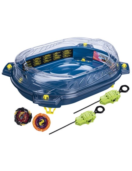 SET BATALLA BEYBLADE BURST QUADSTRIKE THUNDER EDGE