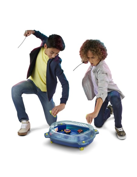 SET BATALLA BEYBLADE BURST QUADSTRIKE THUNDER EDGE