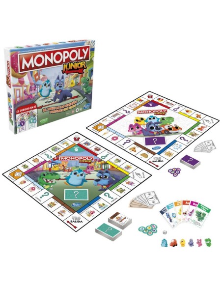 JUEGO DE TABLERO MONOPOLY JUNIOR