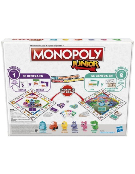 JUEGO DE TABLERO MONOPOLY JUNIOR