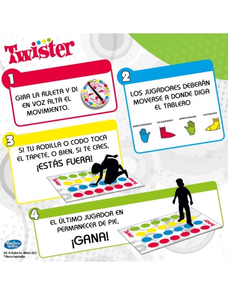 JUEGO DE TABLERO HASBRO GAMING TWISTER