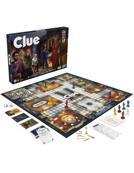 JUEGO DE MESA HASBRO GAMING CLUEDO JUEGO DE MESA HASBRO GAMING CLUEDO