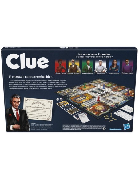 JUEGO DE MESA HASBRO GAMING CLUEDO JUEGO DE MESA HASBRO GAMING CLUEDO