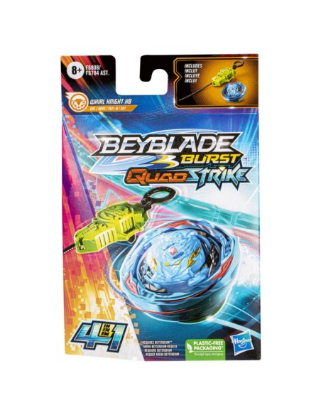 TROMPO BEYBLADE BURST QUADSTRIKE WHIRL KNIGHT K8