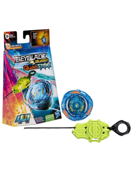 TROMPO BEYBLADE BURST QUADSTRIKE WHIRL KNIGHT K8