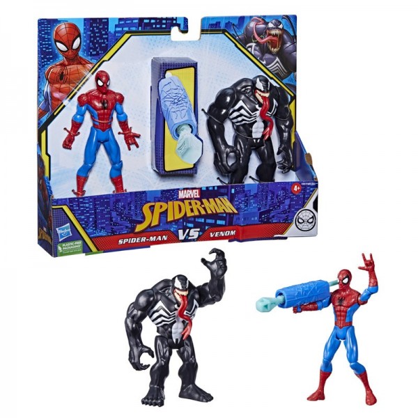 Marvel Spider-Man: Across The Spider-Verse Spider-Man, figura de acción a  escala de 6 pulgadas con accesorio de red, juguetes para niños a partir de  4