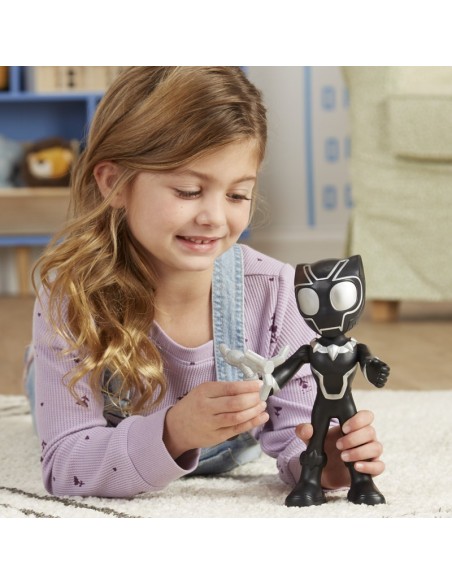 FIGURA DE ACCIÓN SPIDEY AND FRIENDS BLACK PANTHER