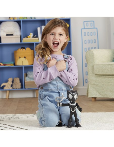 FIGURA DE ACCIÓN SPIDEY AND FRIENDS BLACK PANTHER