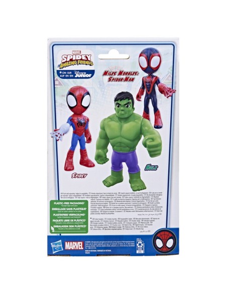 FIGURA DE ACCIÓN SPIDEY AND FRIENDS GIGANTE HULK