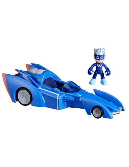 FIGURA DE ACCIÓN PJ MASKS POWER HEROES SÚPER GATO-MÓVIL