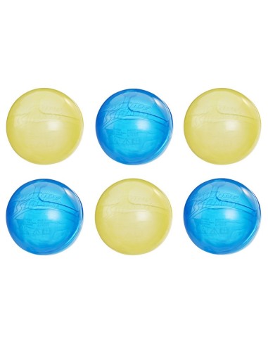 LANZADOR DE AGUA SUPER SOAKER PACK 6 HYDRO BALLS