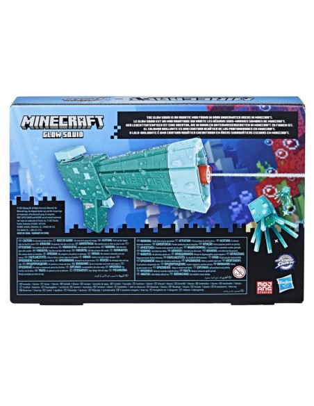 LANZADOR DE AGUA NERF SUPER SOAKER GLOW SQUID