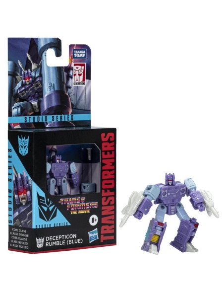 FIGURA DE ACCIÓN TRANSFORMERS STUDIO SERIES DECEPTICON RUMBLE (AZUL)