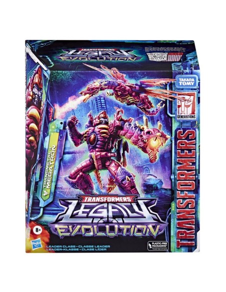 FIGURA DE ACCIÓN TRANSFORMERS LEGACY TRANSMETAL II MEGATRON