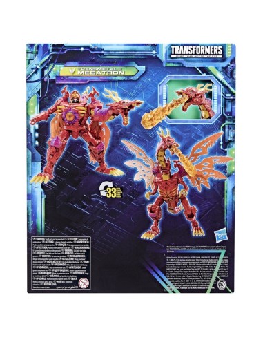 FIGURA DE ACCIÓN TRANSFORMERS LEGACY TRANSMETAL II MEGATRON