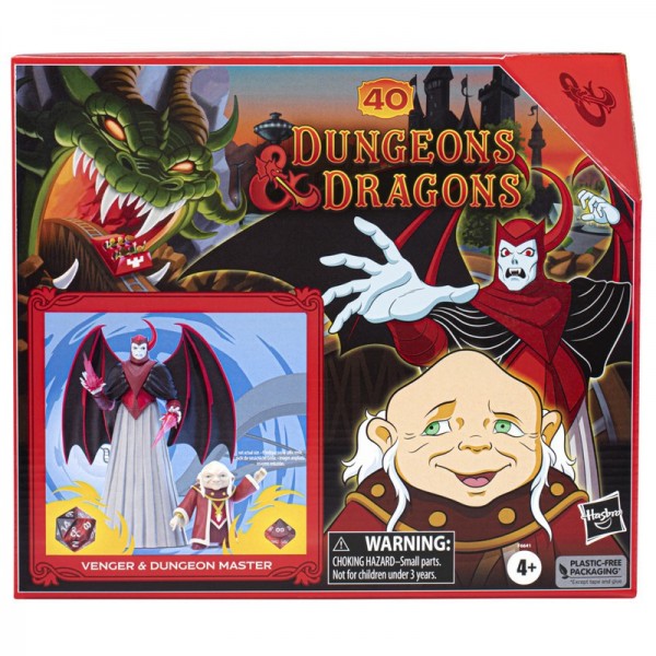 FIGURA DE ACCIÓN DUNGEONS & DRAGONS DUNGEON MASTER & VENGER