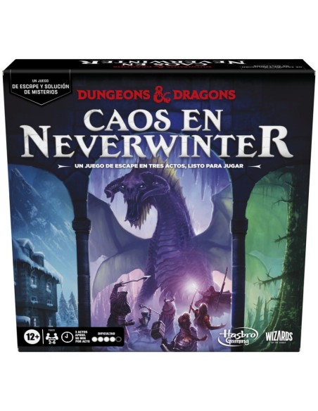 JUEGO DE MESA DUNGEONS & DRAGONS CAOS EN NEVERWINTER