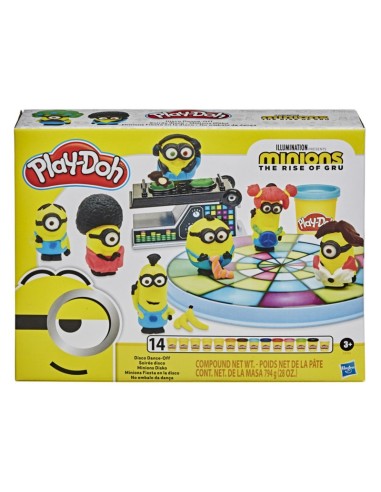 MASAS Y PLASTILINAS PLAY-DOH MINIONS FIESTA EN LA DISCO